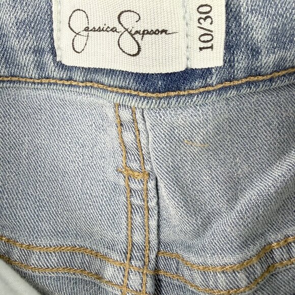Jessica Simpson Jenna Horizon Utility Wide Leg Cargo Jeans NWT Womens Size 10/30 - Picture 6 of 15